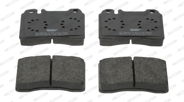 Brake Pad Set, disc brake (Front axle)  Art. FDB646