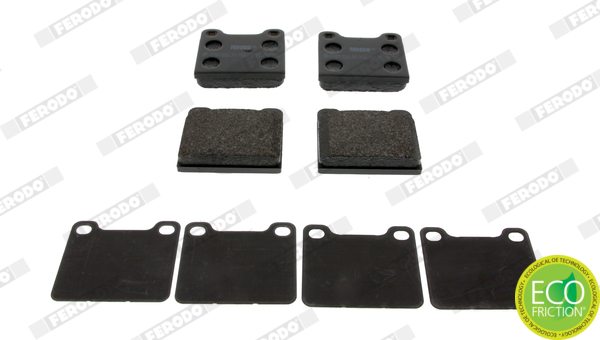 Brake Pad Set, disc brake (Rear axle)  Art. FDB704