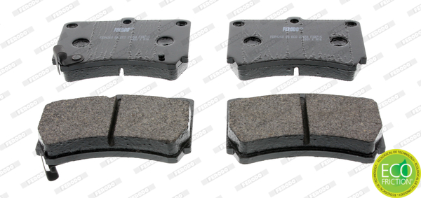 Brake Pad Set, disc brake (Front axle)  Art. FDB715