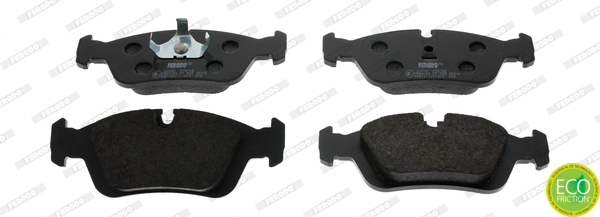 Brake Pad Set, disc brake (Front axle)  Art. FDB725