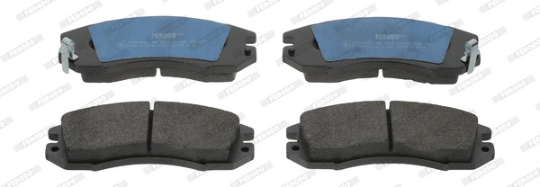 Brake Pad Set, disc brake (Front axle)  Art. FDB789