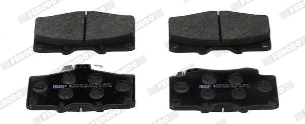 Brake Pad Set, disc brake (Front axle)  Art. FDB797