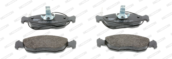 Brake Pad Set, disc brake (Front axle)  Art. FDB876