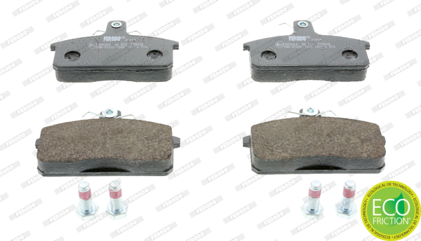 Brake Pad Set, disc brake (Front axle)  Art. FDB906