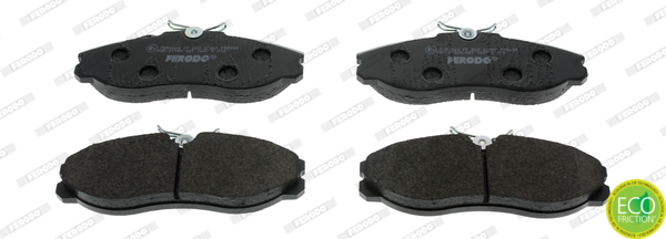 Brake Pad Set, disc brake (Front axle)  Art. FDB909