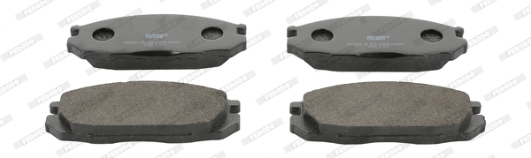 Brake Pad Set, disc brake (Rear axle)  Art. FDB937