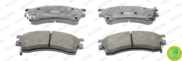 Brake Pad Set, disc brake (Front axle)  Art. FDB950