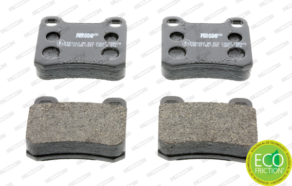 Brake Pad Set, disc brake (Rear axle)  Art. FDB979