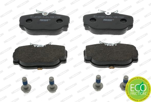 Brake Pad Set, disc brake (Rear axle)  Art. FDB981