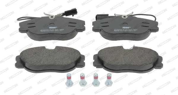 Brake Pad Set, disc brake (Front axle)  Art. FDB994