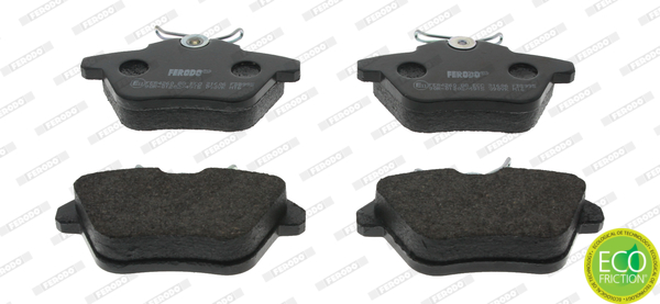 Brake Pad Set, disc brake (Rear axle)  Art. FDB995