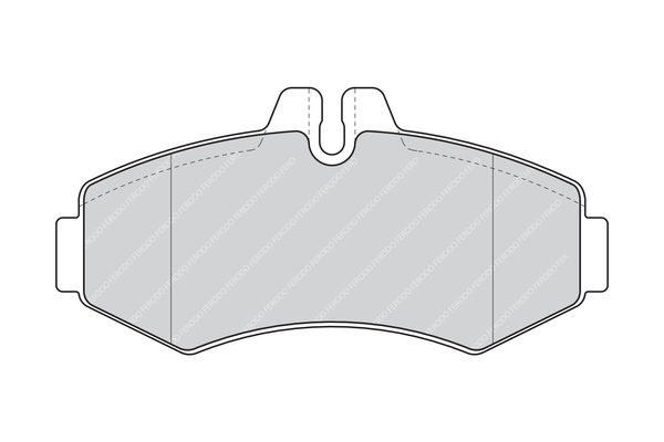 Brake Pad Set, disc brake (Front axle)  Art. FVR1304