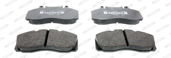 Brake Pad Set, disc brake (Front axle, Rear axle)  Art. FVR1522