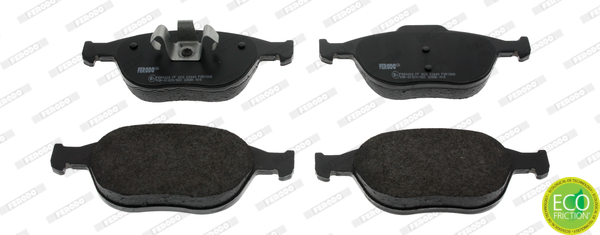 Brake Pad Set, disc brake (Front axle)  Art. FVR1568