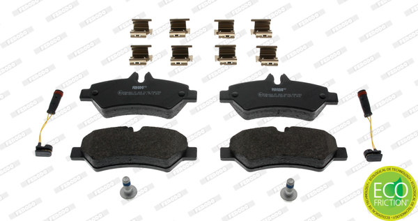 Brake Pad Set, disc brake (Rear axle)  Art. FVR1780