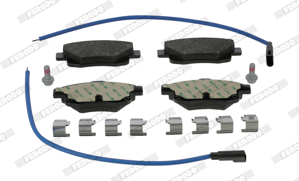 Brake Pad Set, disc brake (Rear axle)  Art. FVR1930