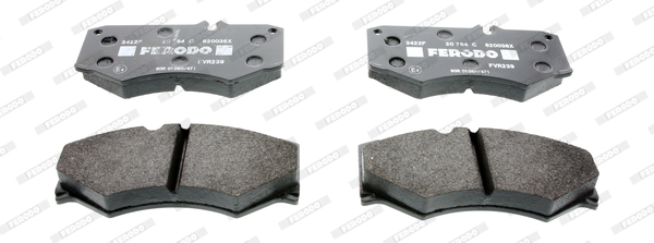 Brake Pad Set, disc brake (Front axle)  Art. FVR239