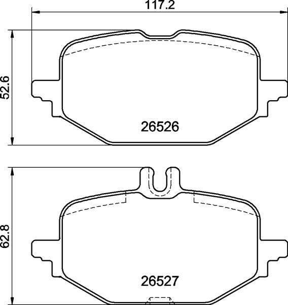 Brake Pad Set, disc brake  Art. P50172