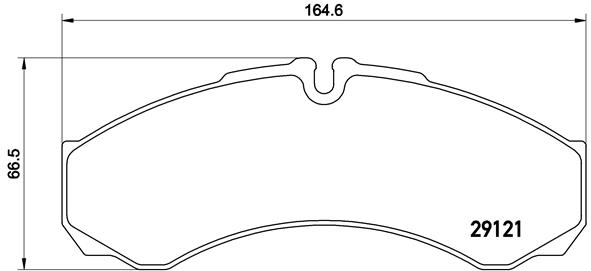 Brake Pad Set, disc brake (Front axle)  Art. PA6017