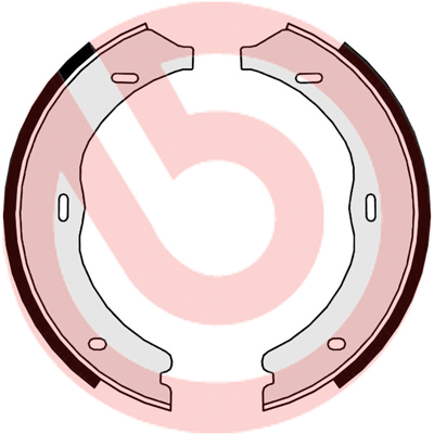 Brake Shoe Set, parking brake  Art. S50524