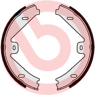 Brake Shoe Set, parking brake  Art. S50525