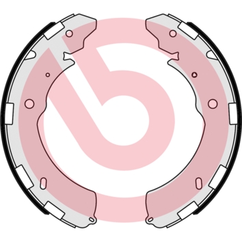 Brake Shoe Set (300)  Art. S54523