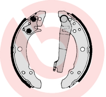 Brake Shoe Set (Rear axle)  Art. S85507