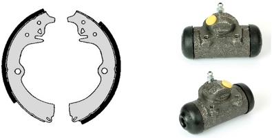 Brake Shoe Set (Rear axle)  Art. H61009