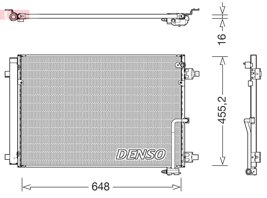 Condenser, air conditioning  Art. DCN02045