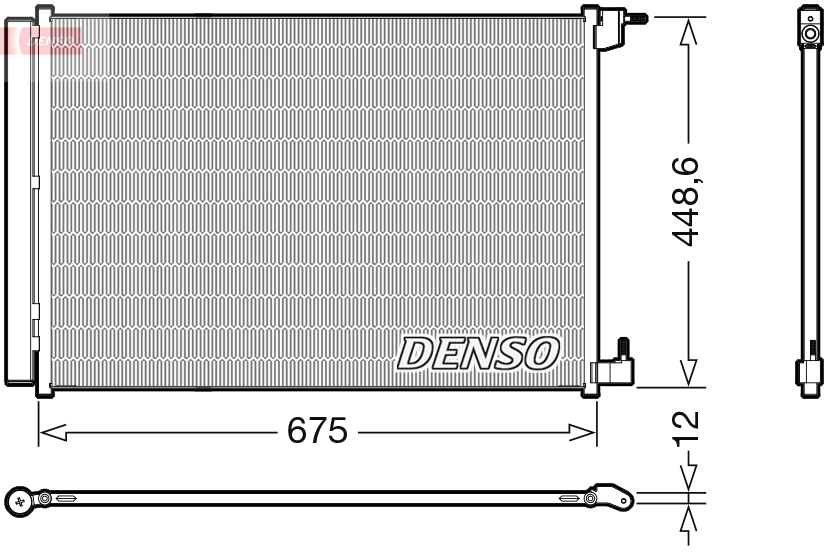 Condenser, air conditioning  Art. DCN17060