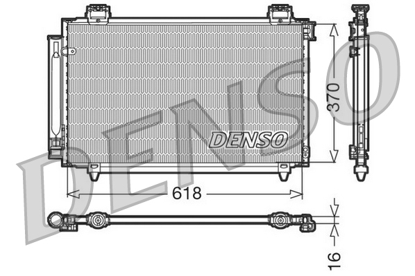 Condenser, air conditioning  Art. DCN50016