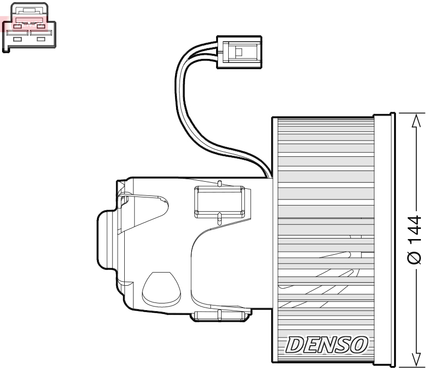 Interior Blower  Art. DEA05008