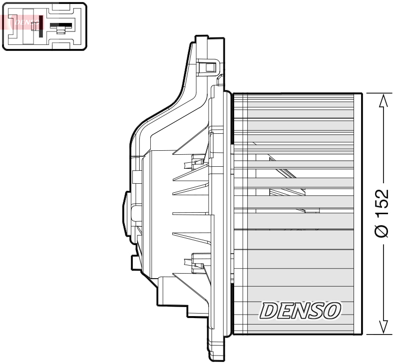 Interior Blower  Art. DEA41015