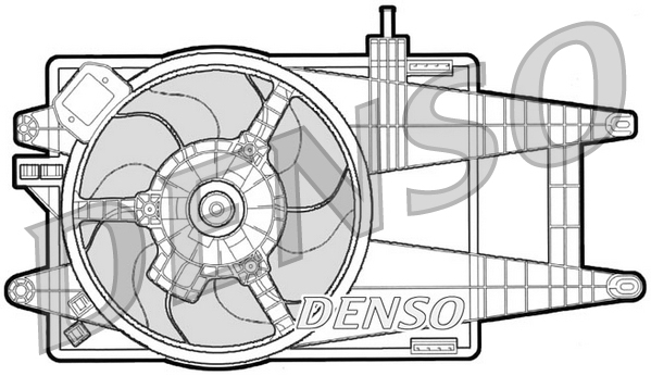 Fan, engine cooling  Art. DER09040