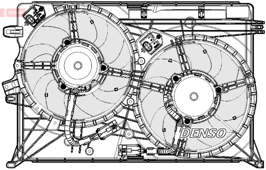 Fan, engine cooling  Art. DER09075