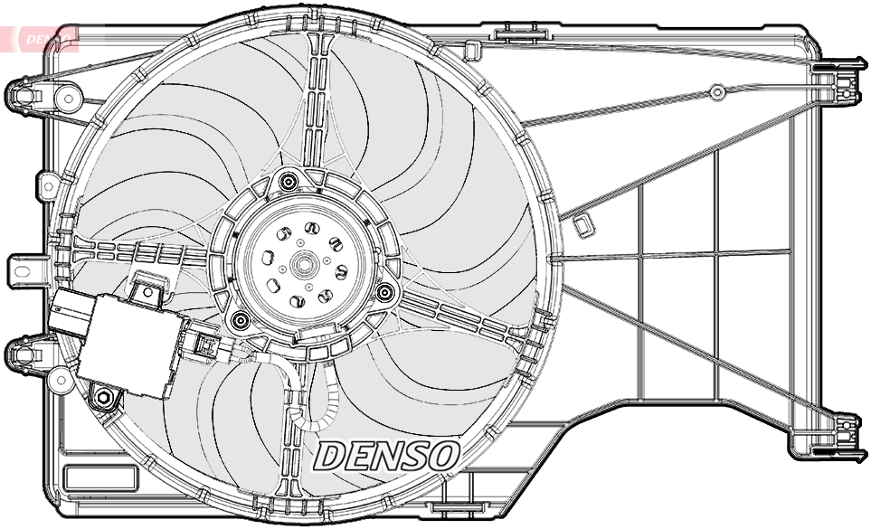 Fan, engine cooling  Art. DER20001