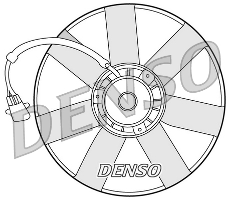 Fan, engine cooling  Art. DER32002