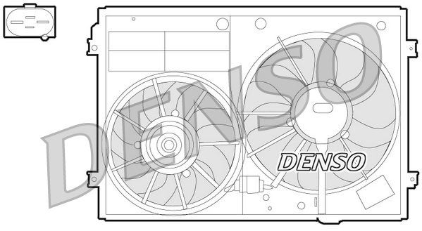 Fan, engine cooling  Art. DER32012