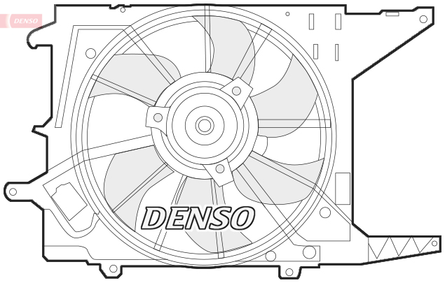 Fan, engine cooling  Art. DER37003