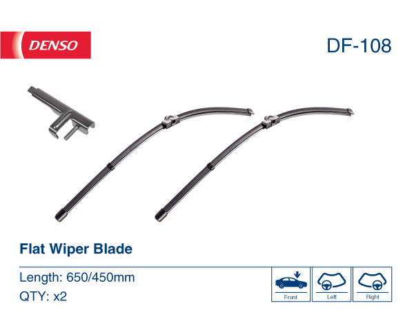 Wiper Blade (In front)  Art. DF108