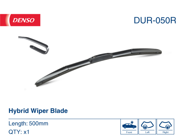 Wiper Blade (In front)  Art. DUR050R