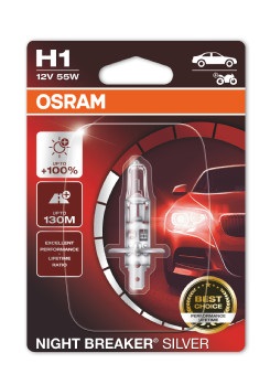 Bulbs Bulb, cornering light H1, P14.5S, 12 V, 55W (front axle both sides)  Art. 64150NBS01B