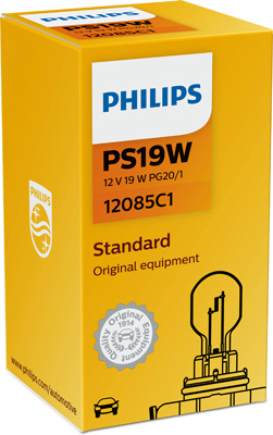 Bulbs Filament bulb, rear fog light PS19W, PG20/1, 12 V, 19W (A socket bulb)  Art. 12085C1