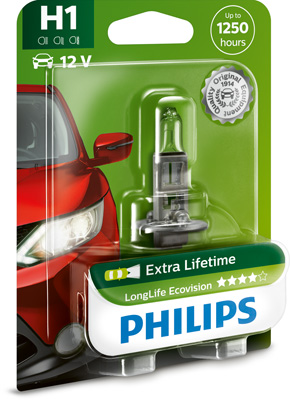 Bulbs Bulb, high beam H1, P14.5S, 12 V, 55W (front axle both sides)  Art. 12258LLECOB1