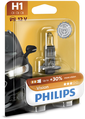 Bulbs Bulb, high beam H1, P14.5S, 12 V, 55W (front axle both sides)  Art. 12258PRB1