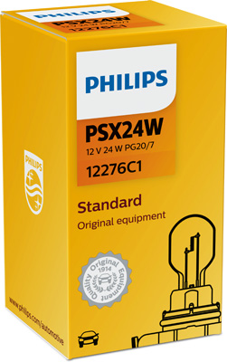 Bulbs Filament bulb, fog light PSX24W, PG20/7, 12 V, 24W  Art. 12276C1