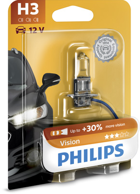 Bulbs Bulb, cornering light H3, PK22S, 12 V, 55W (Both sides, Both sides)  Art. 12336PRB1