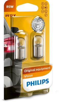 Bulbs Bulb, rear light R5W, BA15S, 12 V, 5W  Art. 12821B2