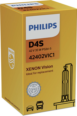 Bulbs XENON Bulb, Headlight D4S, P32D-5, 42 V, 35W (D4S (gas discharge lamp))  Art. 42402VIC1