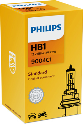 Bulbs Bulb, high beam HB1, P29T, 12 V, 65W (HB1)  Art. 9004C1
